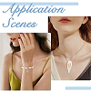 18Pcs 6 Styles Natural Shell Big Pendants BSHE-YW0001-20-6