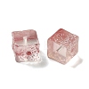 Transparent Glass Beads GLAA-D025-02H-2