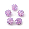 AB-Color Resin Rhinestone Beads RESI-S315-10x12-10-4