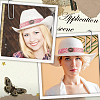 1Pc PU Leather with Alloy Oval Tie Knot Belts for Women AJEW-CL0005-37-5