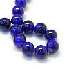 Baking Paint Glass Round Bead Strands LS-DGLA-Q019-8mm-71-2