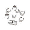 304 Stainless Steel Snap On Bails STAS-C135-01A-P-1