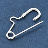 925 Sterling Silver Safety Pin Brooch Findings STER-H120-02S-2