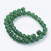 Natural Green Onyx Agate Beads Strands X-G-G583-10mm-11-2
