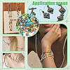 1200Pcs Picasso Glass Seed Beads EGLA-NB0001-33-5