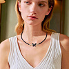 6Pcs 3 Colors 3MM Round Nylon Twisted Cord Necklace Making AJEW-TA00059-8