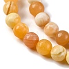 Natural Yellow Jade Beads Strands G-F591-17-10MM-5