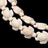 Synthetic Turquoise Dyed Beads Strands G-B184-D01-02-3