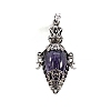 Natural Amethyst Big Pendants PW-WG314D0-01-1