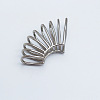 Brass Hollow Spring Cuff Earrings FS-WG2B78B-02-1