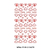 Valentine's Day 5D Love Nail Art Sticker Decals MRMJ-R109-Z-D4379-2