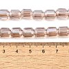 Electroplate Glass Beads Strands GLAA-G112-07K-4