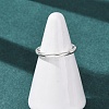 990 Sterling Silver Finger Rings RJEW-Z128-01S-02-1