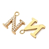 304 Stainless Steel with Crystal Rhinestone Charms RB-CBA5270-11G-N-2