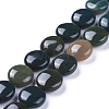 Natural Bloodstone Beads Strands G-G805-D03-2