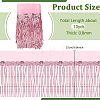 Polyester Fringe Lace Trim DIY-WH0671-008F-2
