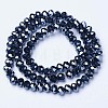 Electroplate Glass Beads Strands LS-EGLA-A034-P3mm-A18-2