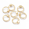 Brass Screw Carabiner Lock Charms X-KK-I673-09G-1