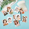 Fashewelry 90 Sheets 9 Styles Earring Display Cards CDIS-FW0001-06-12