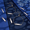 Unicraftale DIY Blank Rectangle Link Slider Bracelet Making Kit STAS-UN0039-30-4