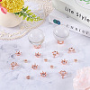 26Pcs 4 Styles Crown Alloy Display Stands for Gemstone FIND-AR0006-93RG-4