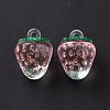 Transparent Acrylic Pendants X-OACR-C003-02B-4