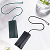 2Pcs 2 Colors PU Leather Glasses Storage Bags ABAG-CN0001-84-7