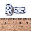 Handmade Porcelain Beads PORC-Q007-02C-4