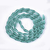 Transparent Glass Beads Strands X-GLAA-T009-004A-2