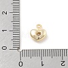 Brass Micro Pave Cubic Zirconia Pendants KK-D283-02G-3