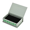 Words Printed Paper Jewelry Display Magnetic Cases CON-K015-04C-2
