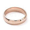 Ion Plating(IP) 304 Stainless Steel Flat Plain Band Rings STAS-I160-B-22mm-RG-2