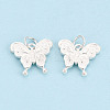925 Sterling Silver Butterfly Charms STER-T009-01S-1