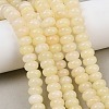 Dyed Natural White Jade Beads Strands G-G107-A45-01-2
