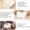 Lace Embroidery Sewing Fiber Appliques DIY-NB0002-60-4