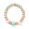 Stretch Kids Bracelets BJEW-JB06309-5