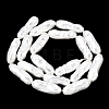 Electroplated Glass Shell Pearl Beads Strands BSHE-B009-C01-7x21mm-2
