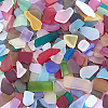 Frosted Glass Cabochons GLAA-GA0002-41-1