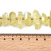 Electroplated Natural Quartz Crystal Beads Strands G-F800-F10-4