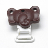 Food Grade Eco-Friendly Silicone Baby Pacifier Holder Clips SIL-T019-19-1