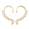 Alloy Ear Cuff Findings PALLOY-N176-09KCG-1