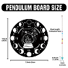 1Pc Chakra Gemstones Dowsing Pendulum Pendants FIND-CN0001-15I-2