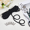 20Pcs Column Alloy Shoelace Buckle Connectors FIND-CY0001-95A-4
