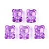 Baking Paint Transparent Glass Beads DGLA-N018-02G-1