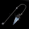 Resin Pointed Dowsing Pendulums PW-WGD4C0F-12-1