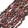 Natural Rhodonite Beads Strands G-F328-23-1