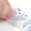 4 Patterns Paper Thank You Gift Sticker Rolls X-STIC-E001-19-4