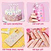 30G 6 Styles Handmade Polymer Clay Cabochons CLAY-CJ0001-64-7
