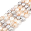 Natural Cultured Freshwater Pearl Beads Strands PEAR-P064-20K-09F-2