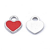 201 Stainless Steel Charms X-STAS-S080-045P-06-NR-2